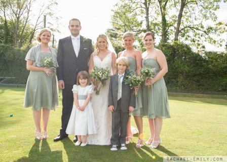Bridal party portraiture, Sussex, 2012.