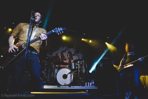 LIVE: Ash, support Asyums.  Brighton, Concorde2.  December 2015