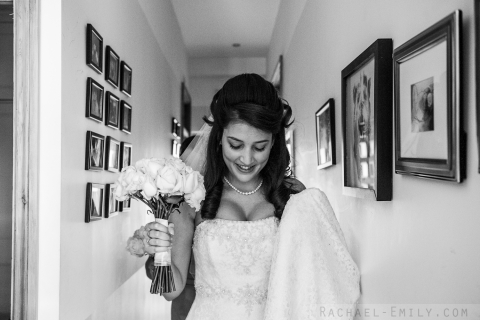 Bridal preparation, Richmond, London, 2013.