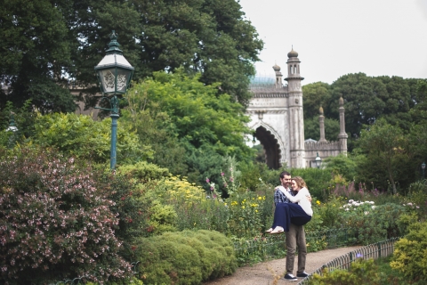 Engagement photoshoot in Brighton, UK. 2013.
