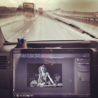 On the road: tour photography