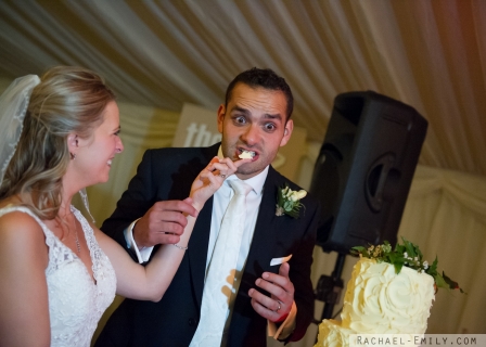 Cutting the cake, Sussex, 2012