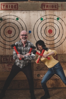 Axe Throwing  by Rachael-Emily.com